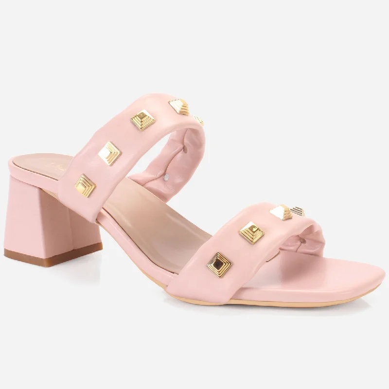 Womens "GALA"Fancy Stud Detailing Sandals