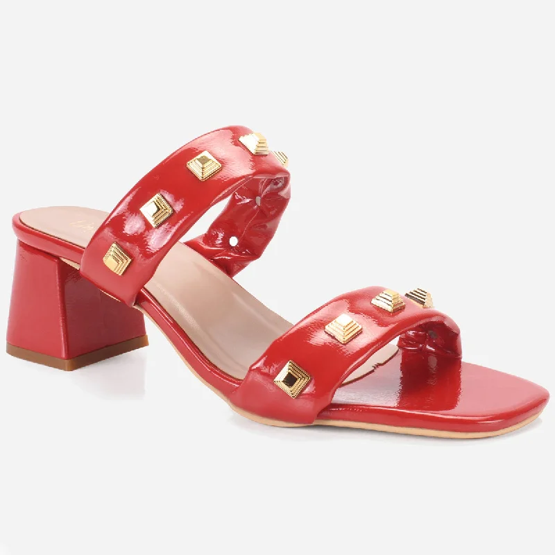 Womens "GALA"Fancy Stud Detailing Sandals