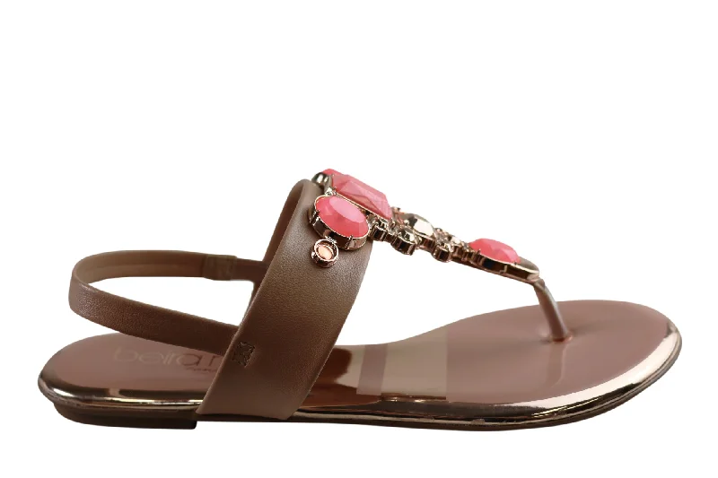 Beira Rio Conforto Priscilla Womens Comfortable Sandals Made In Brazil