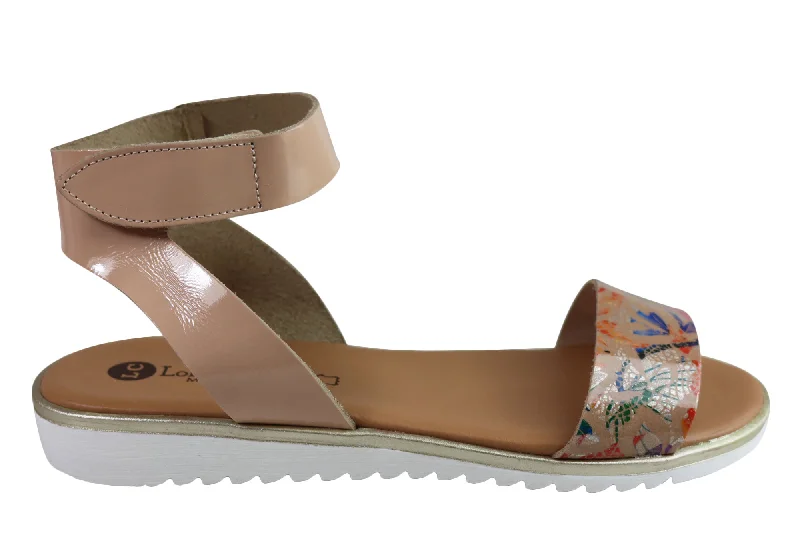 Lola Canales Glory Womens Comfortable Leather Sandals Made In Spain